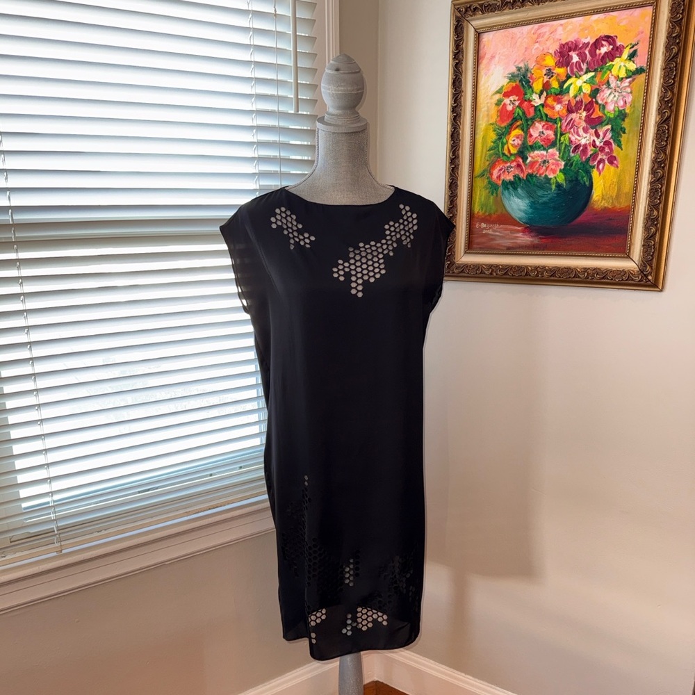 IAN R.N. black dress with cutouts